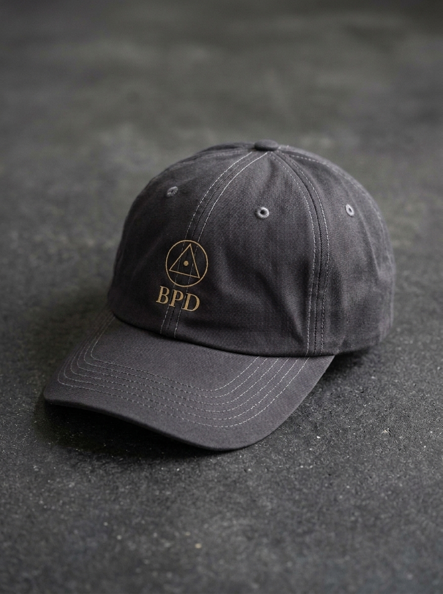 BPD Weekender Cap — Graphite/White