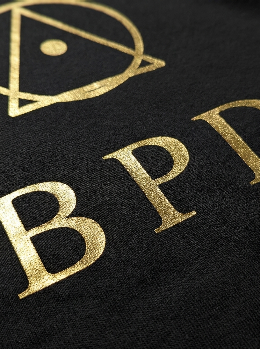 BPD Premium Hoodie — Black detail