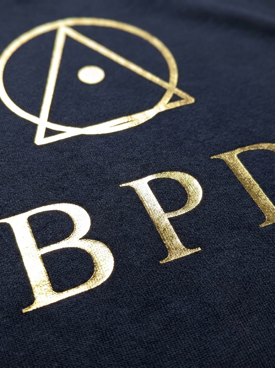 BPD Premium Hoodie — Navy detail