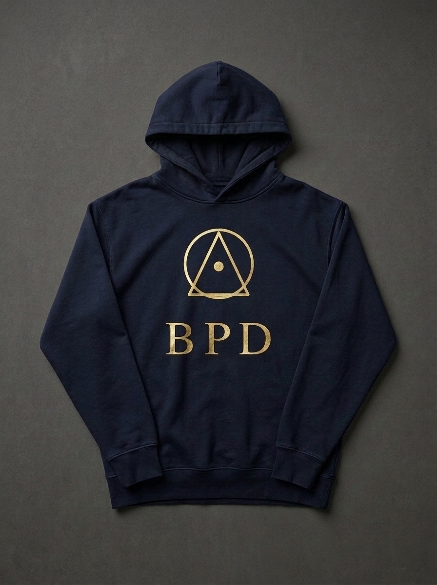 BPD Premium Hoodie — Navy