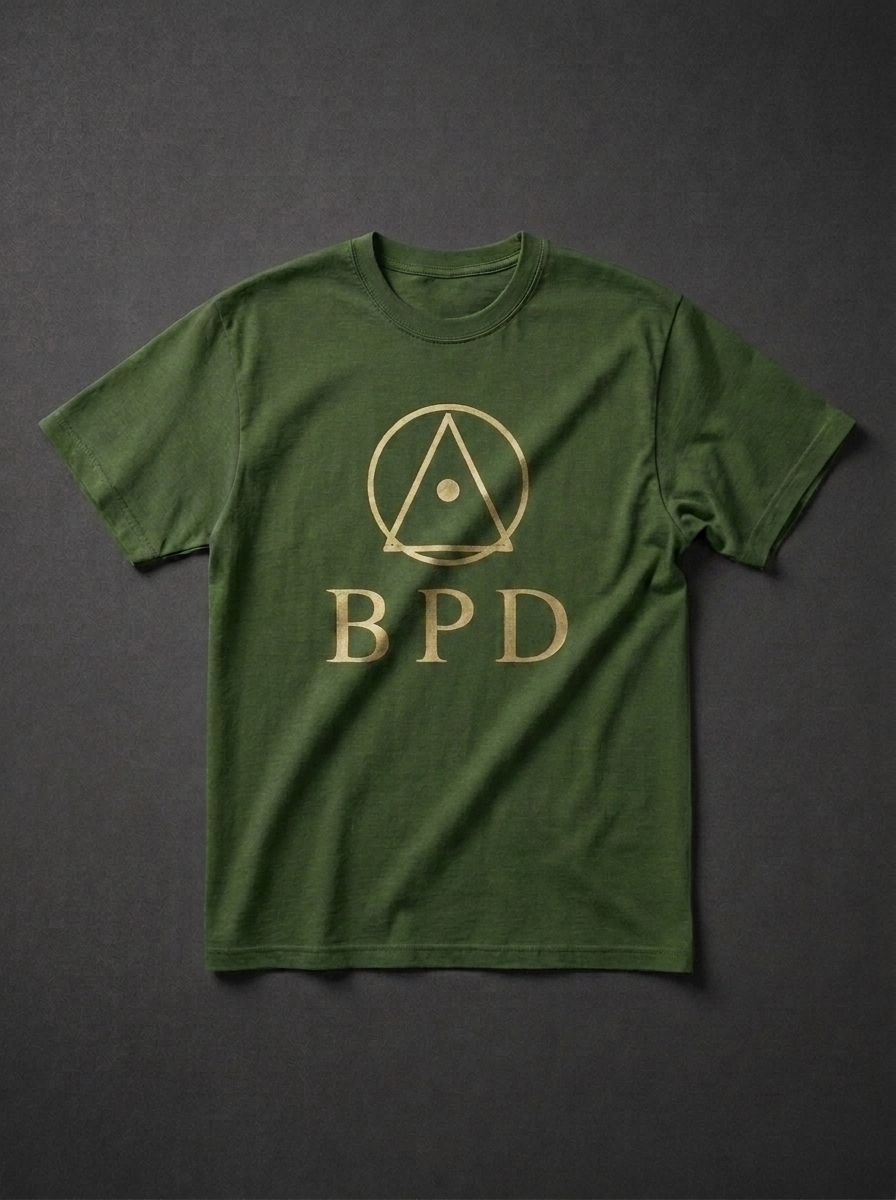 BPD Heavyweight Tee — Moss